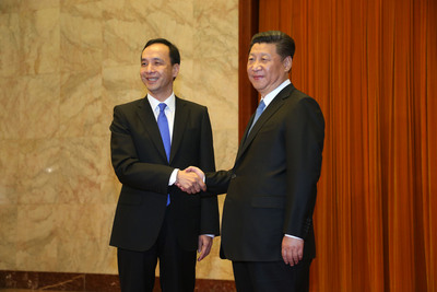 中國通過新版國安法，明定港澳台有「統一義務」，距「朱習會」不到兩個月。（中央社資料照片）