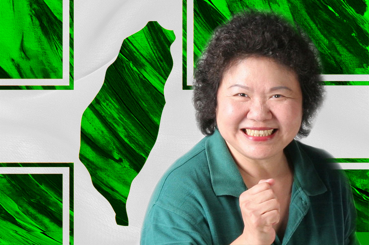 陳菊是炙手可熱的人，不只被稱為「南霸天」，在民進黨內部更有能力左右大局。（網路相片，民報合成）