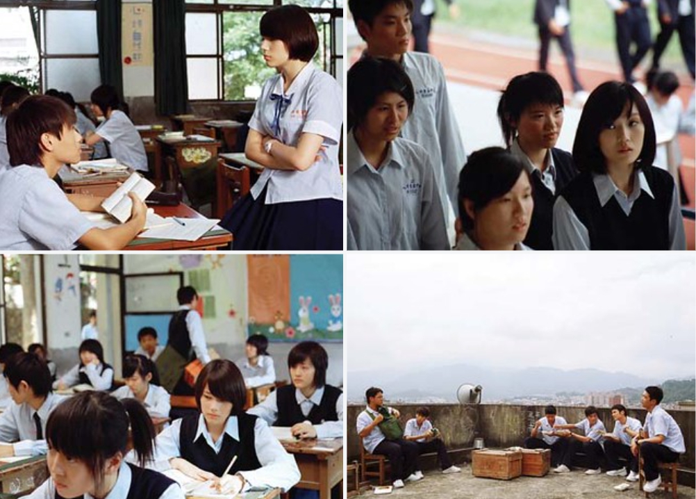 《九降風》，是林書宇導演刻劃1990年代台灣青春校園的電影。圖為九降風電影劇照。擷自原子印象flickr網頁