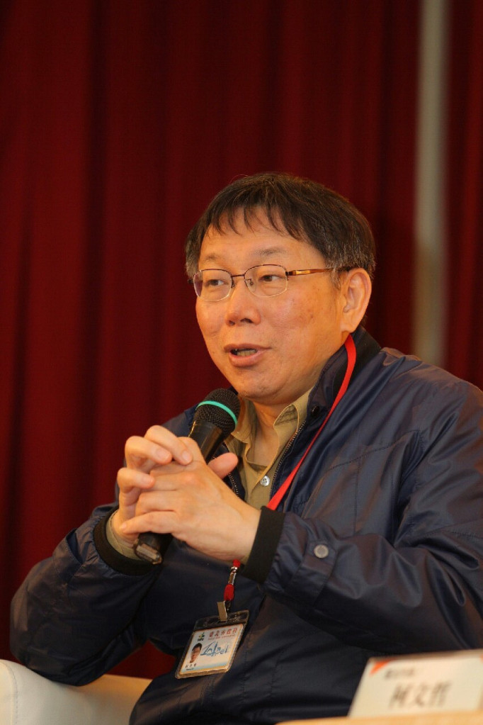 台北市長柯文哲推動創業相關政策，要讓年輕人勇於創業，允許他們有失敗的機會。（圖北市府提供20150326）