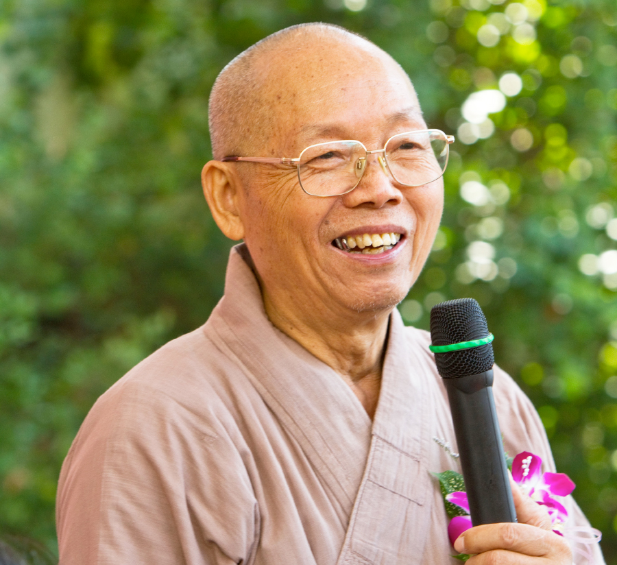 傳道法師。（照片來源：弘誓學院）