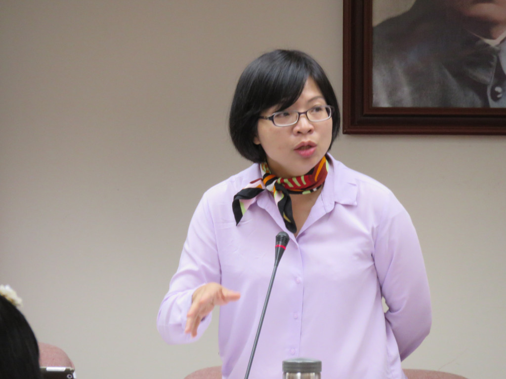 民進黨立委林淑芬反對行政院版本草案砍掉勞工七天國定假日，拒絕主持明天的臨時會。圖／本報資料照