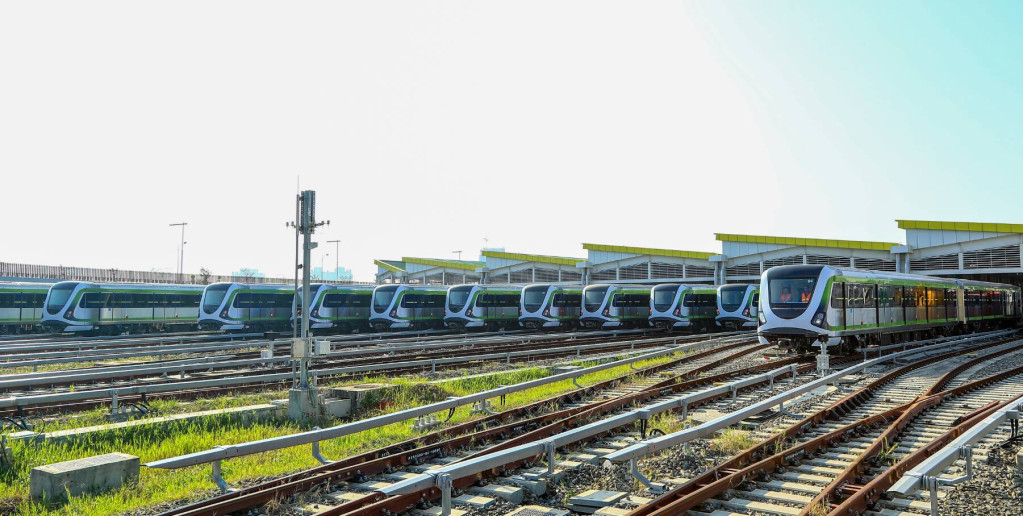 台中捷運綠線將在今年底「試運轉」、109年底全線通車，各項工程及測試工作緊鑼密鼓進行中。圖／台中市政府