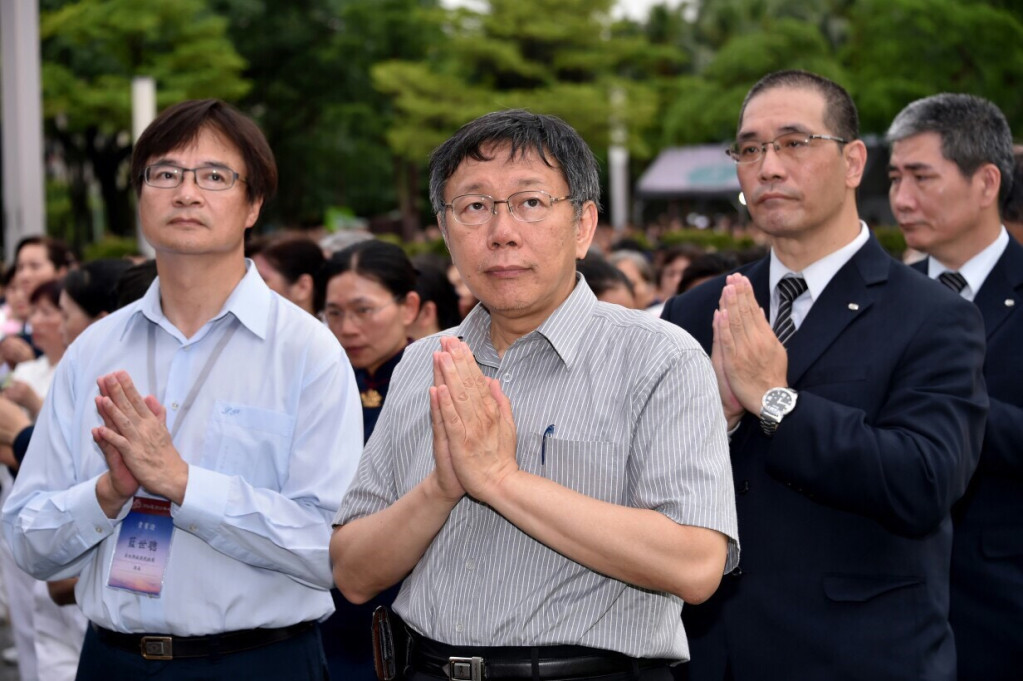 台北市市長柯文哲（圖）今天在臉書貼文再度談大巨蛋，重申公安不打折決心「最起碼他還是要安全嘛」。（資料照片，北市府提供）20160522