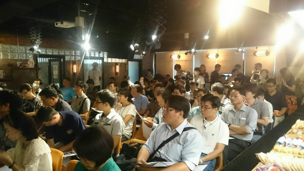 台中經濟發展局今(31)日舉辦「TAICHUNG IDEA SHOW台中夢想家圓夢平台」產業媒合會，和5年前「台中夢想家」毫無關係。圖／台中市經發局提供
