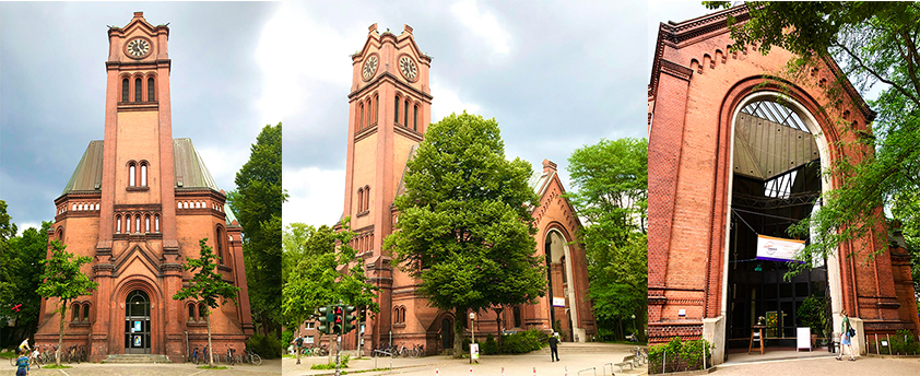 2021.7.13劉曉波逝世的周年日，在漢堡的使徒教堂（Apostelkirche）舉辦祭奠禮拜。圖／田牧提供