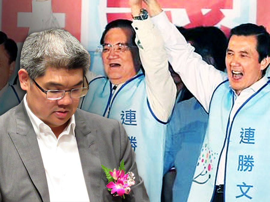 通過初選之後，連勝文立刻抱住馬英九的大腿，前倨後恭，改革者的形象蕩然無存，民調因而快速下滑，加上連家數百億財產的來源無法交代，多數選民不能認同。（中央社、資料照，民報合成）