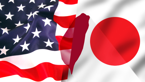 作為二戰期間殊死對立的兩方，美日在今天卻是最緊密的盟友，日本是美國亞太戰略的關鍵支撐點，日本更把美日同盟視為其外交政策的基軸，馬政府有「兩岸高於外交」，日本卻是美日同盟高於其他對外關係。（網路資料，民報合成）