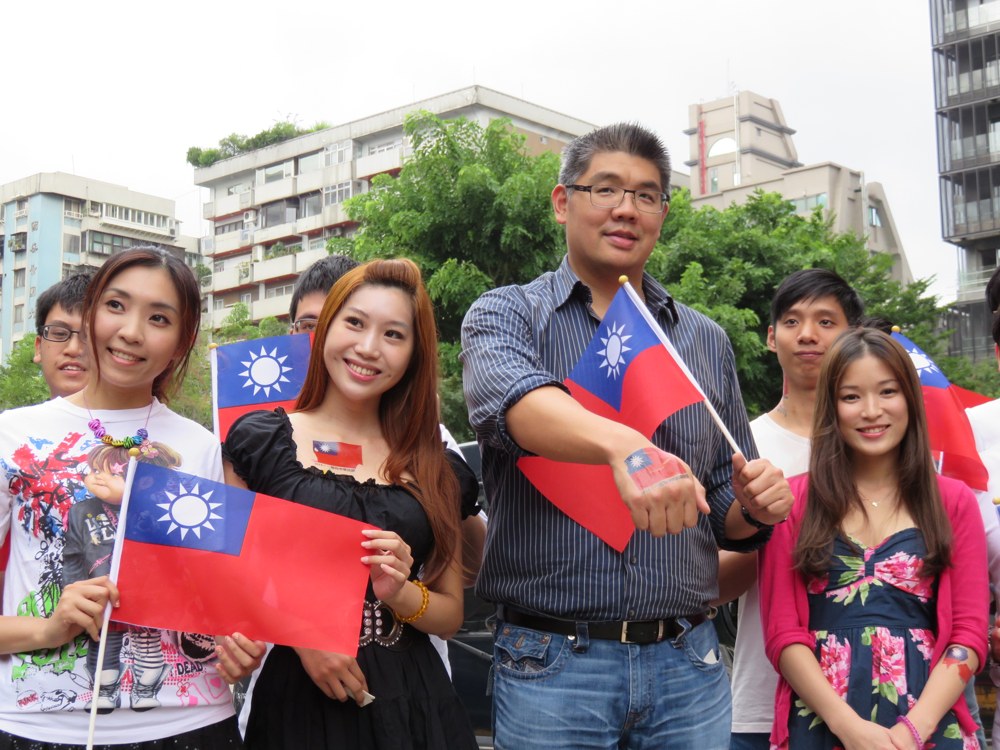 連勝文 台北市是中華民國領土怎可能禁國旗 民報taiwan People News