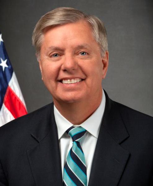 南卡羅來納州的參議院司法委員會主席葛蘭姆參議員（Sen. Lindsey Graham）12日率領多位共和黨人共同推出《2019年新冠病毒問責法》（The COVID -19 Accountability Act）。法案內容稱，若中國不配合合作，不全面說明導致新冠病毒爆發的過程，將授權總統制裁中國。。圖／擷自維基百科，公有領域