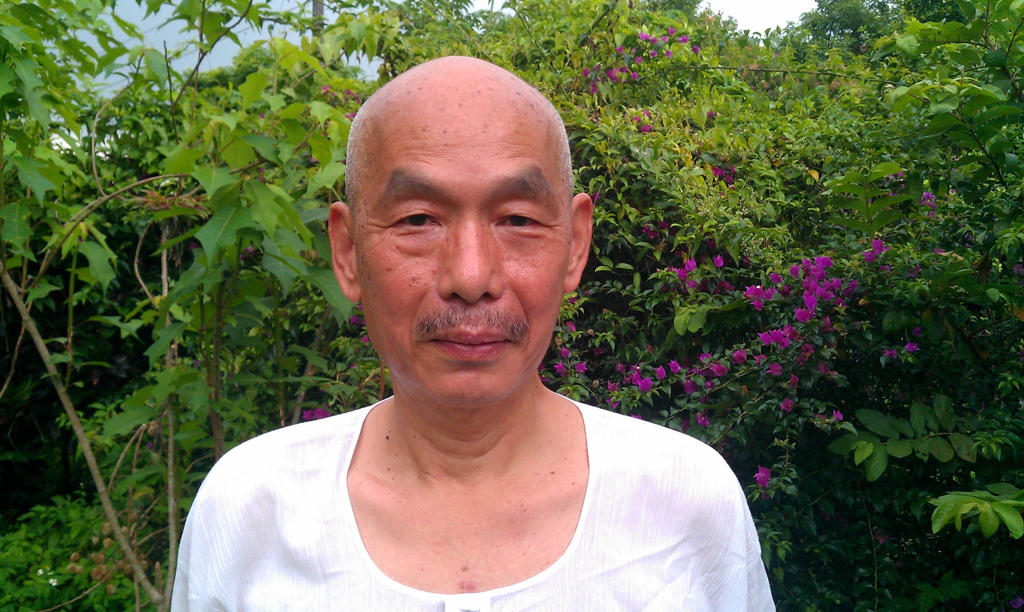 「街頭小霸王」林正杰在臉書上拱郭台銘選總統。(翻攝自林正杰臉書)20150122