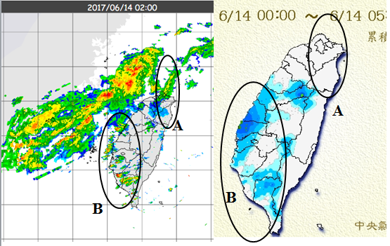 梅雨鋒面伴隨西南氣流，從今天起開始到20日連續七天全台堤防致災性大雨。(圖/擷取自洩天機教室)