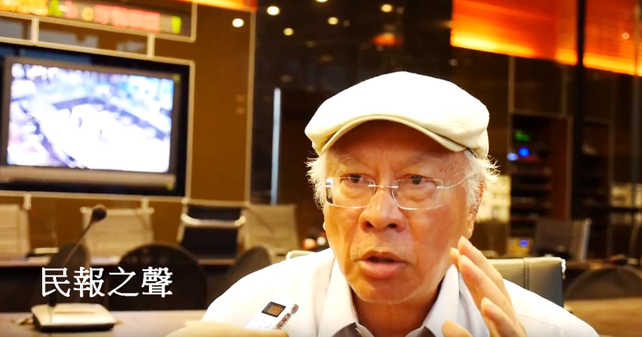 陳永興返鄉高雄參與「高醫轉型正義促進會」相關進度研討，並接受民報之聲專訪，首集《政黨民調民意波動》，次集則以《廖述宗不為台灣人知的貢獻》將在今8/3、明8/4在本報影音播出呈現。(記者林崑峯攝)