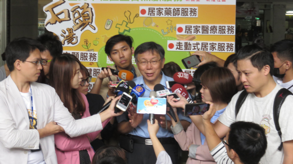 台北市長柯文哲今（20）日針對中客不來的問題，發表他對台北市觀光產業的看法與政策進度。圖／程士華