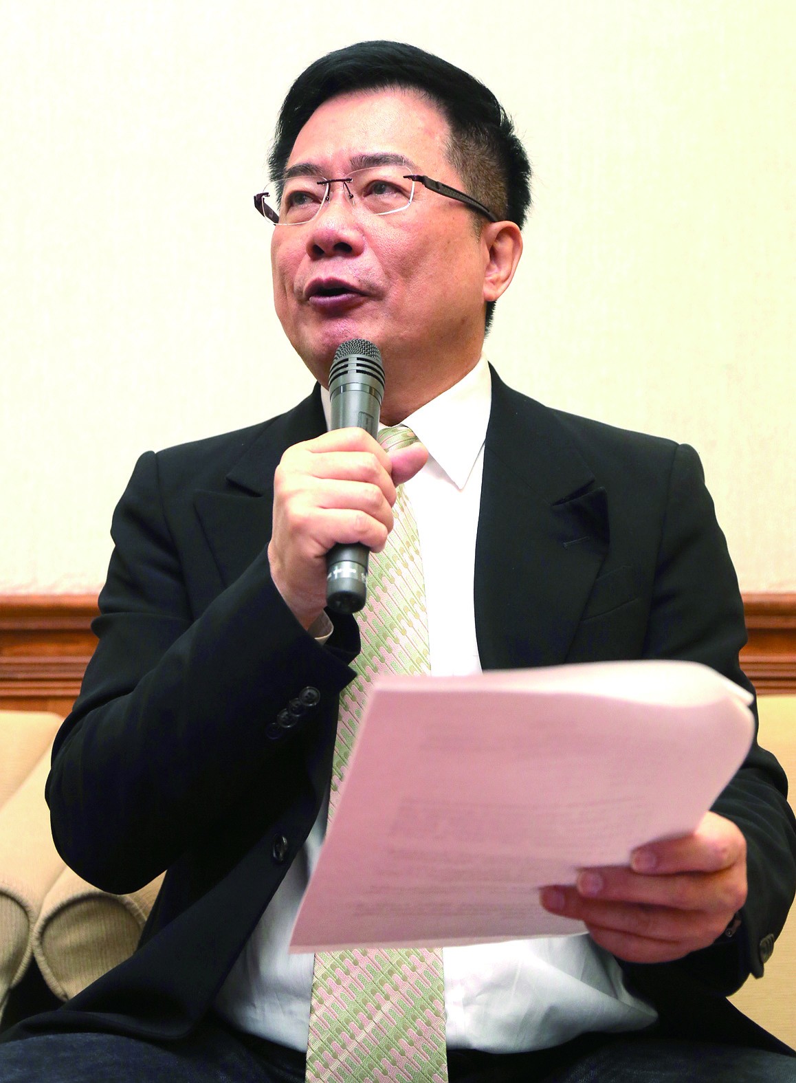 國民黨立委蔡正元將出任國民黨台北市長參選人連勝文競選總幹事（資料照片，中央社）