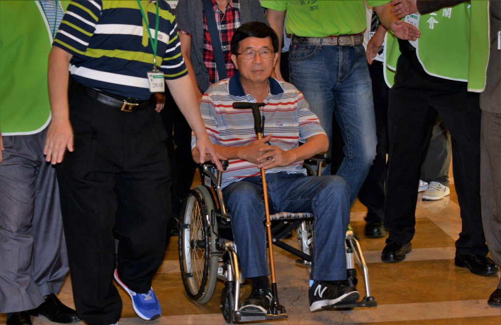 中監30日駁回前總統陳水扁出席前副總統李元簇公祭申請，陳水扁醫療小組副召集人陳順勝表示，中監無權過問。圖／郭文宏（資料照）