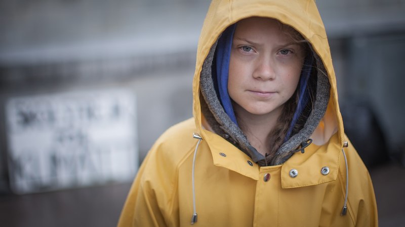 氣候變遷活動人士桑柏格(Greta Thunberg)。圖／Anders Hellberg (CC SA 4.0)