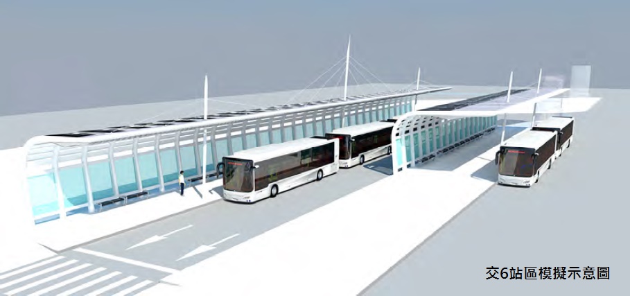 新設計的忠孝西路公車專用道示意圖。(北市府提供)20160203