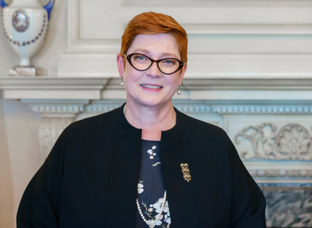 澳洲外交部長馬里斯∙佩恩（Marise Payne）。圖／擷自美國國務院flickr，資料照