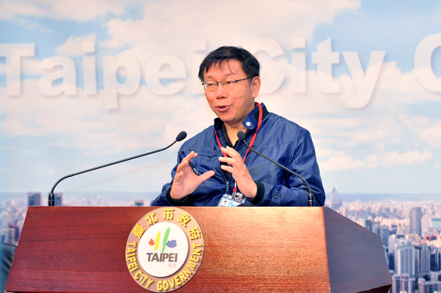 台北市長柯文哲推動「2050台北50年都市計畫」，成立都市更新中心，將海選10位最有潛力的建築師，共同擘劃50年都市再生藍圖。（資料照，北市府提供）