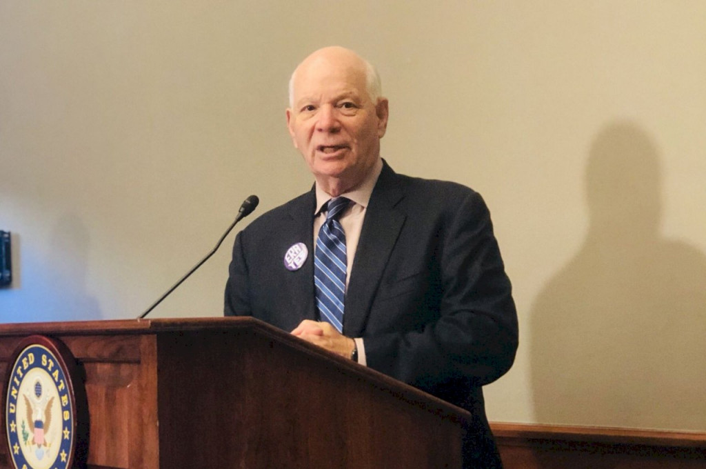 美國民主黨參議員卡定(Ben Cardin)。圖／推特