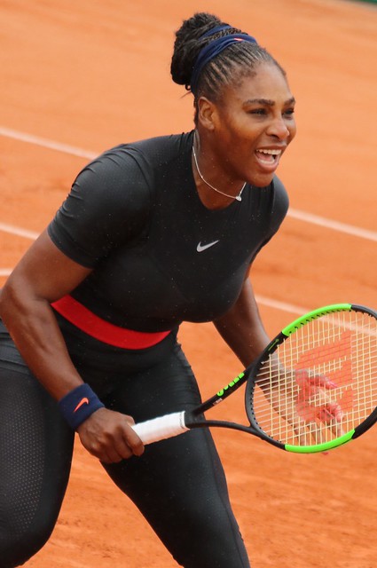 美國網球女將小威廉絲(Serena Williams)。資料照片／si.robi＠flickr