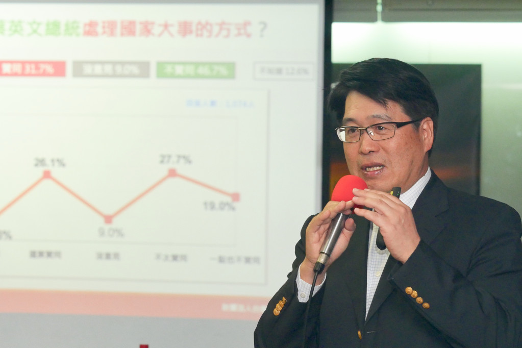  台灣民意基金會董事長游盈隆今(24)日表示，民調顯示，在武漢肺炎嚴重威脅下，台灣認同已急遽飆到歷史新高點，同時，中國認同與雙重認同者數量雙雙減半，來到了近30年最低的時刻。圖／民報資料照