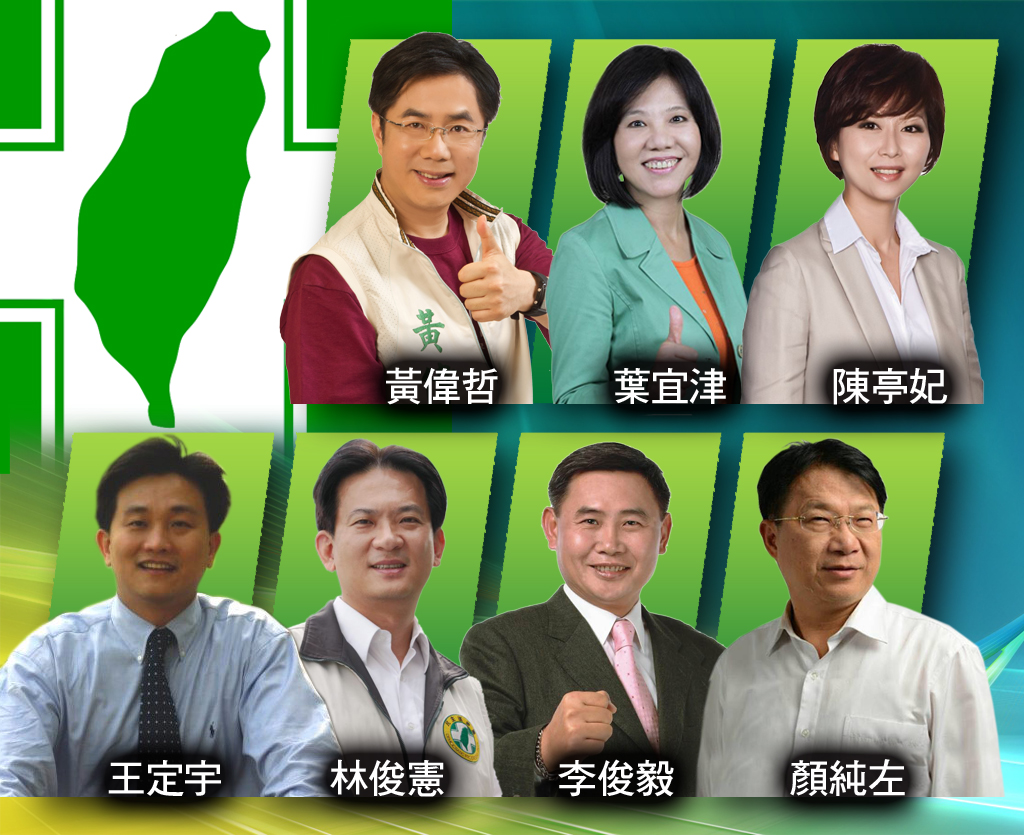 明年的台南市長選舉，民進黨在林俊憲退出初選戰局後，形成黃偉哲、葉宜津、陳亭妃、王定宇、李俊毅和顏純左六搶一的局面；原本民調就處於領先的黃偉哲，在便當事件與黃智賢的聲援下，是否有「藍綠一家親」的加分優勢，非常值得注意。圖／民報影像合成