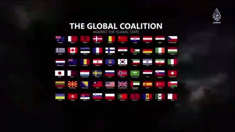 IS公布台灣國旗(圖擷取自影片)