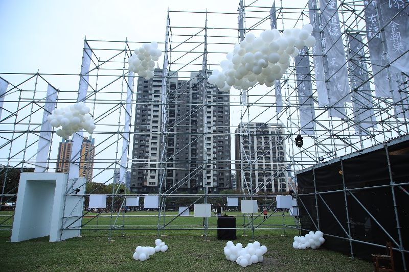 228迷走空間—戶外裝置藝術展。圖／台中市新聞局