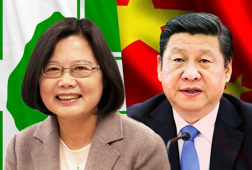 蔡英文確定代表民進黨再戰總統大位，對岸中國領導人習近平藉場合，大談「九二共識」、「反台獨」的老調，台灣的統媒忙不迭大敲邊鼓，又是社論、專欄、評論，排山倒海而來。(網路資料，民報合成)