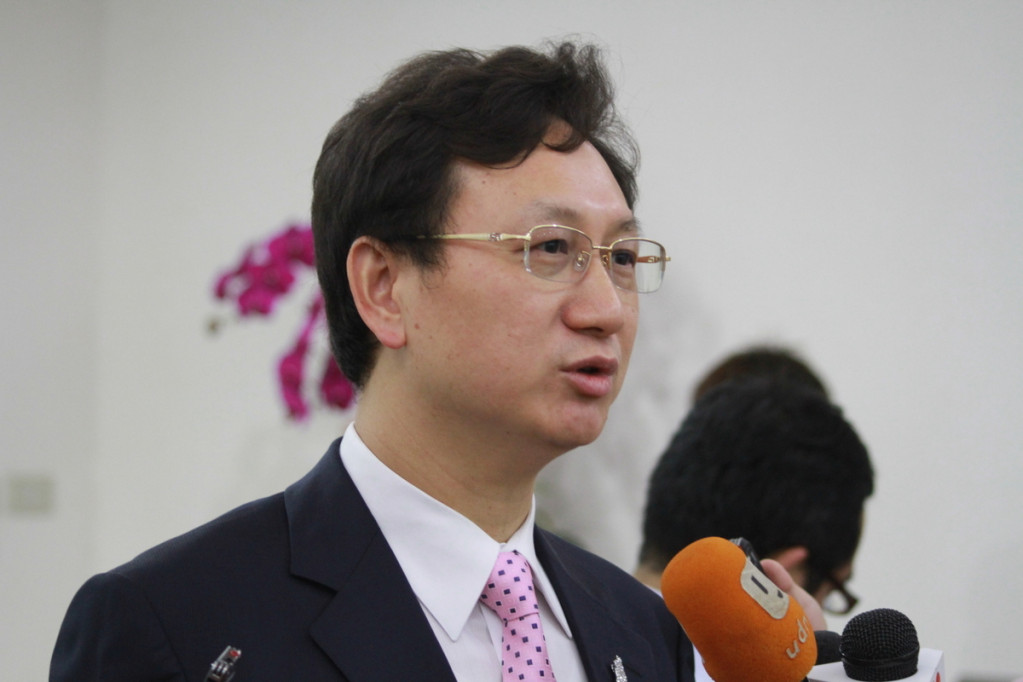 蔡林政府滿月，行政院發言人童振源回應國民黨批評時指出，「國民黨對政府施政的扭曲，無助於社會和諧與國家進步」。  （資料照片，何豪毅攝）20160620