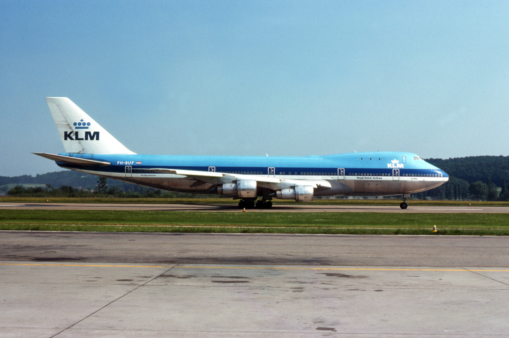 失事的荷航波音747-200Ｂ客機PH-BUF（取自維基百科）