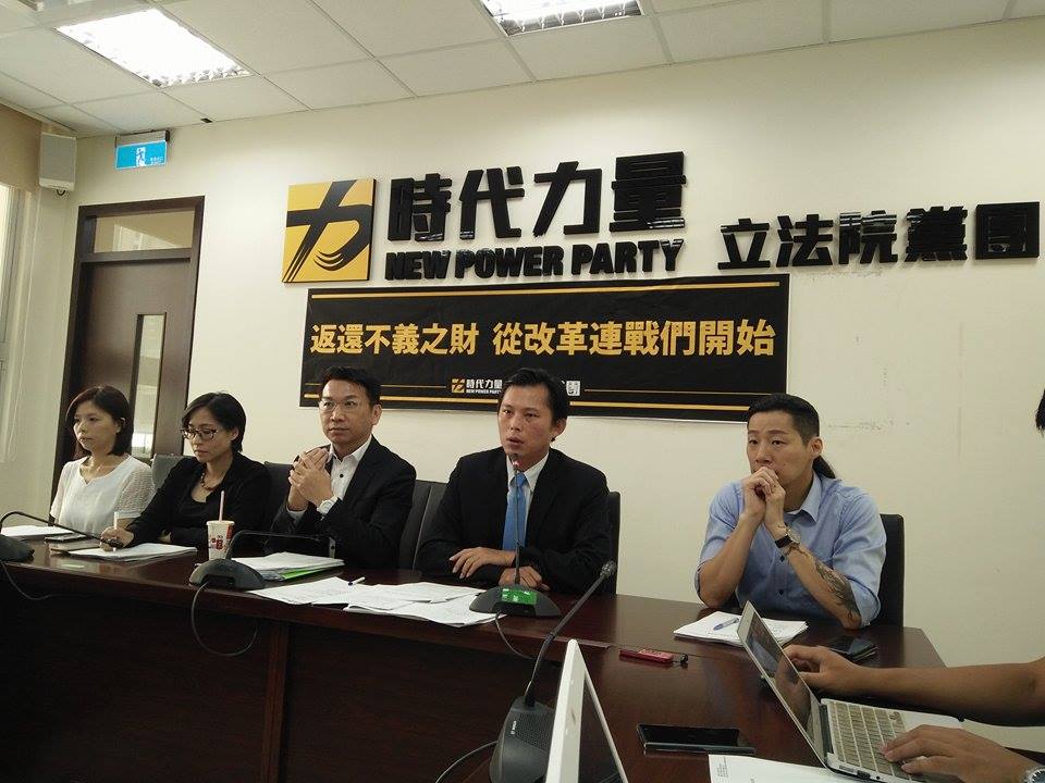 針對大法官審查程序立場 ，時代力量：應以新法嚴審精神進行，延長審查時間、個別審查、書面審議等，缺一不可。圖／唐詩（資料照片）