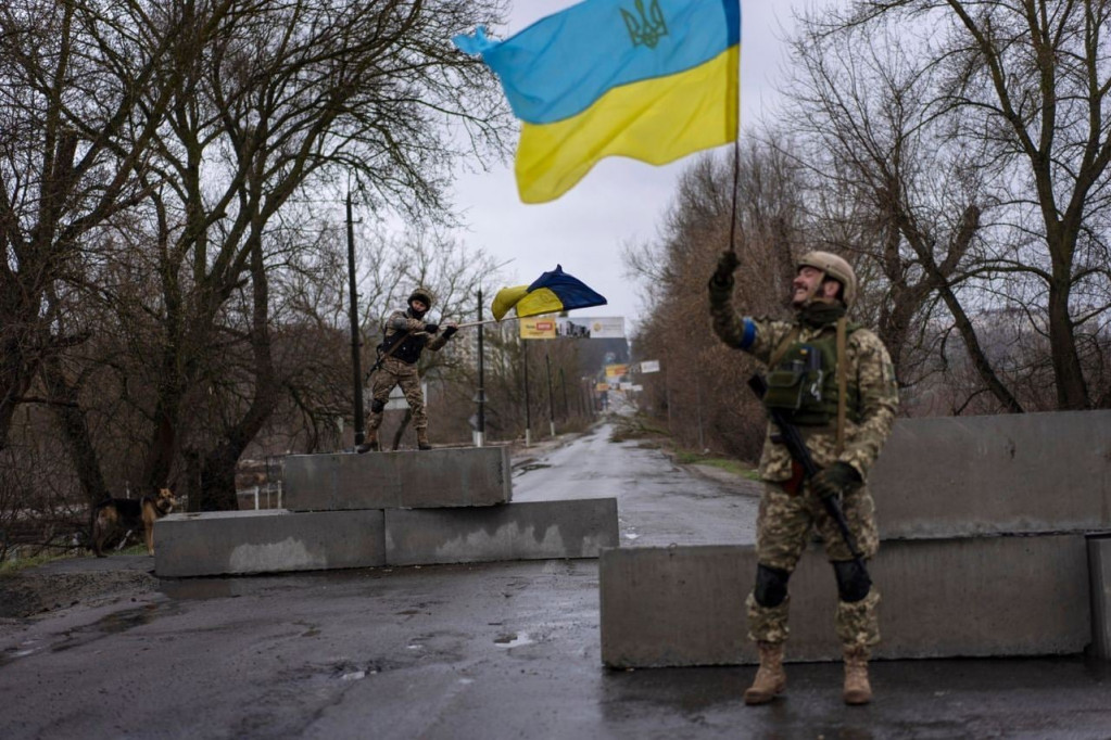 俄羅斯軍隊18在烏東發起新一波攻勢，烏克蘭總統澤倫斯基（Volodymr Zelenskiy）說，「頓巴斯（Donbas）之戰」現已開打。圖/取自澤倫斯基臉書