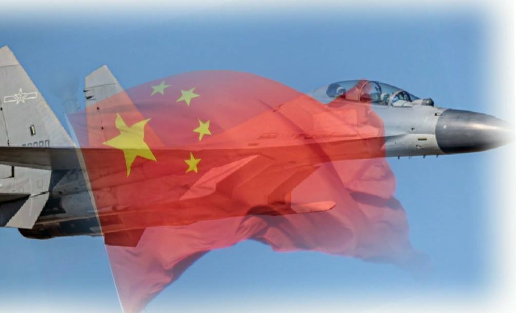 中共每天戰機擾台，無疑是霸權主義行為。 示意圖／擷自國防部、Pixabay，民報合成