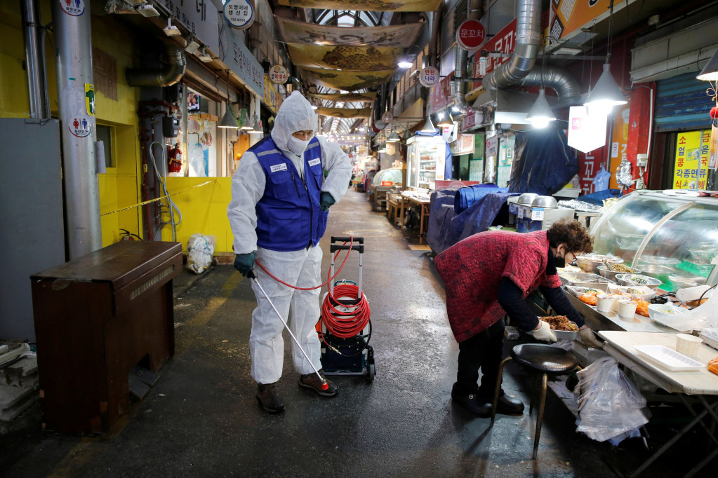 韓國、日本的武漢肺炎疫情迅速蔓延，美國國務院今（23）日同步對日、韓發布旅遊二級警示。圖／取自twitter@CGTNOfficial