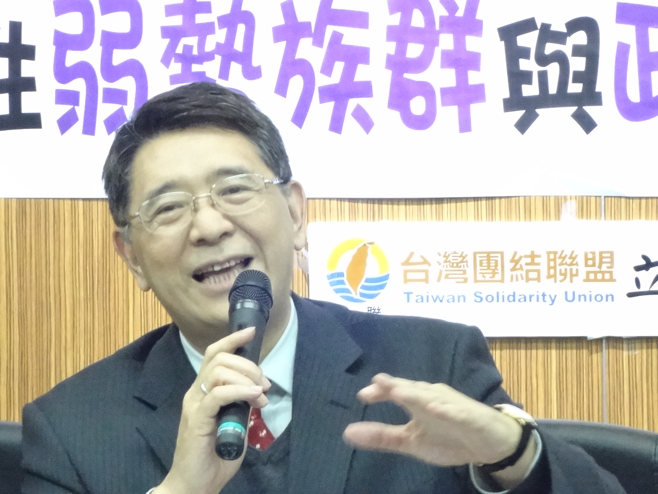 台灣團結聯盟祕書長林志嘉今天（12日）痛批國民黨立委呂學樟沒知識，中研院是國家最高學術機構，不是呂口中的「總統的科學幕僚機關」。（民報資料照片）