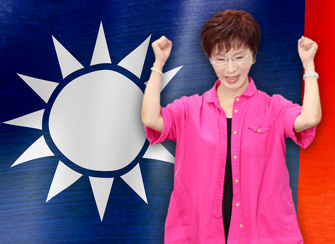 洪秀柱未有行政部門首長歷練，雖有八屆立委，一屆立法院副院長，仍未符合人民基本期待門檻。加上極右色彩，與主流民意大相逕庭，民意支持度無法上升，可想而知。（民報合成）