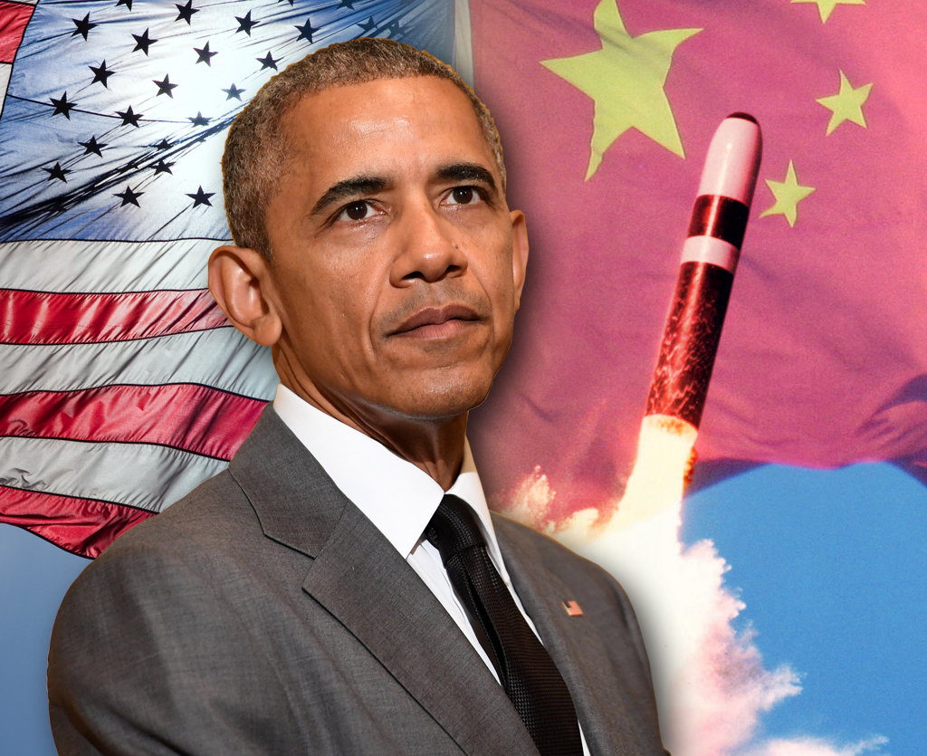 歐巴馬不首先使用核武可說是非常不智戰略,給中國和世界傳送錯誤訊息,誤導解放軍認為美國不首先使用核武是美國衰落示弱的表示,北京在國際間可得隴望蜀,得寸進尺。圖/取自網路資料,民報合成
