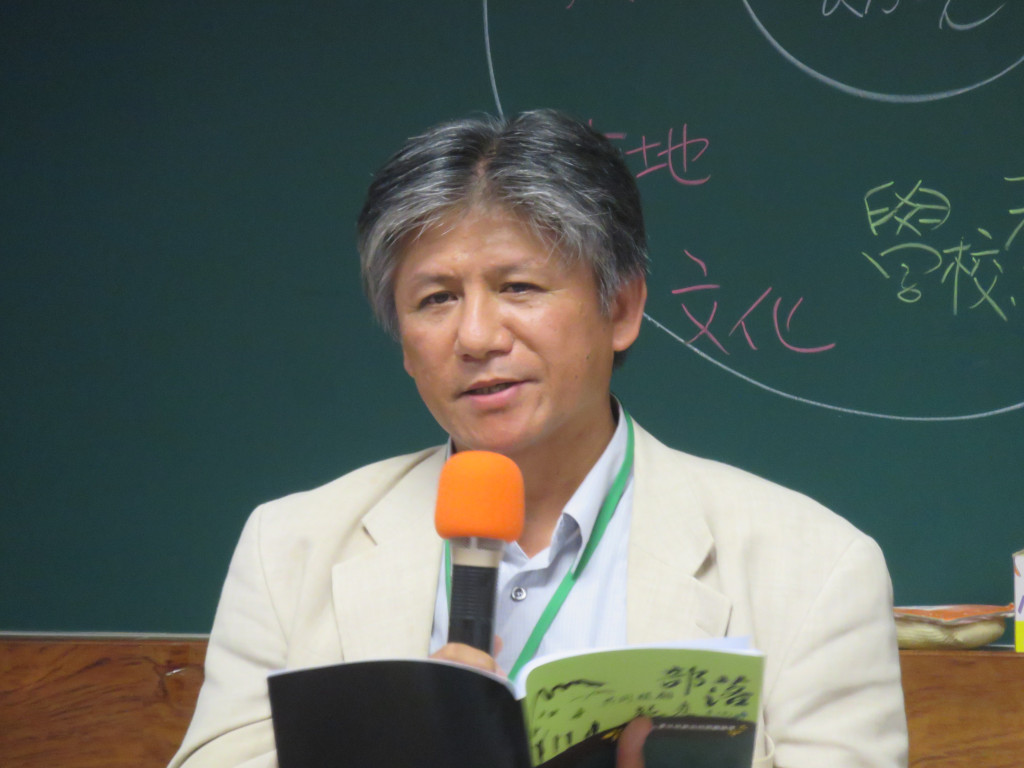 原住民幼兒照顧與幼教如何走下去？原住民委員會副主委汪明輝今（5）日在「2016原住民族幼兒照顧論壇」中表示應整體思考，還給原族民族的教育權利。圖／唐詩