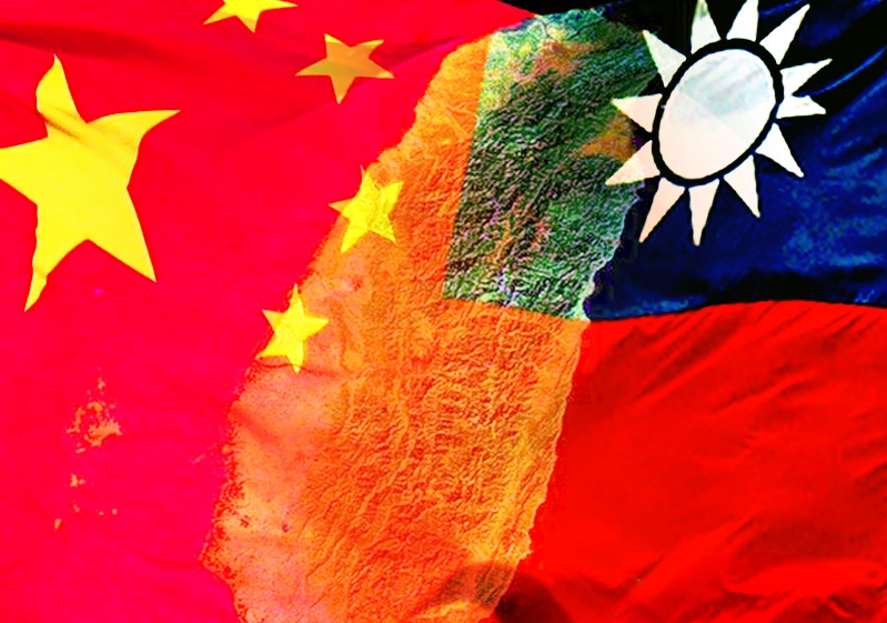 南海仲裁案中使用「中國的台灣當局」引起島內一片嘩然及不解。圖／網路資料照，民報合成