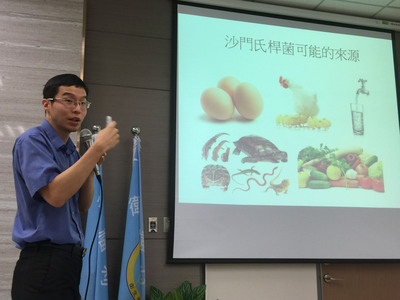 國衛院醫師郭書辰（圖）與其他醫師的研究顯示，胃藥（制酸劑）因減少胃液分泌，讓腸胃道感染風險增加5倍。(中央社資料照片)