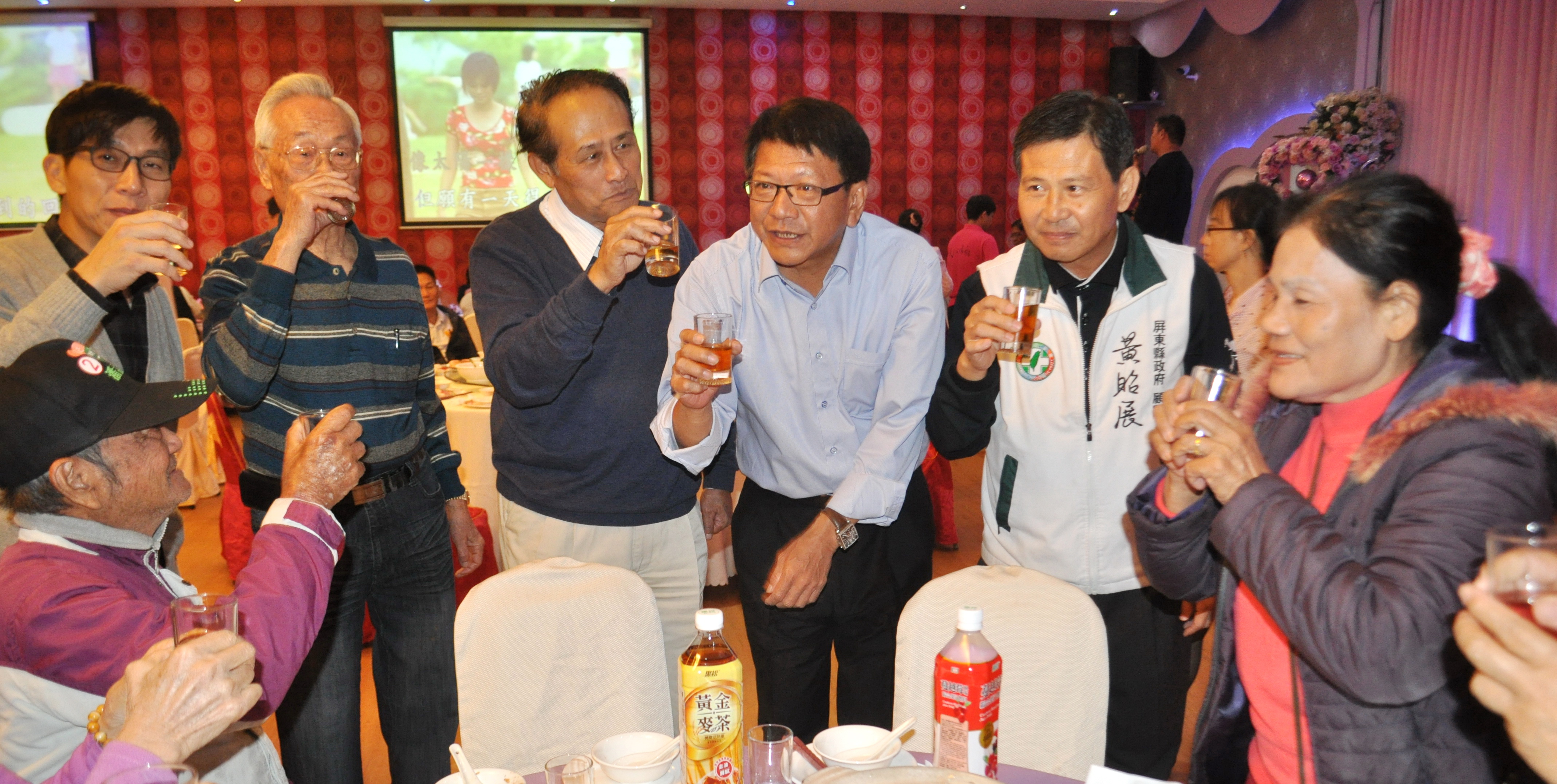 曹啟鴻公開信表態力挺黃昭展「接棒」參選屏南立委補選（照片黃昭展辦公室提供）