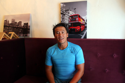 曹錦輝（圖）去年在離開職棒期間，一度開餐廳賣義大利麵，如今將再重新鈃上美國職棒大聯盟，寫下一段傳奇。（中央社資料照片）