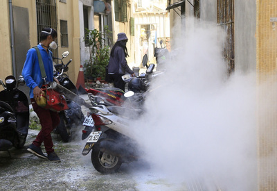 登革熱本土病例數已經突破4000例，除了台南市疫情仍嚴峻外，其他各縣市也積極防疫，避免登革熱擴散。（中央社）