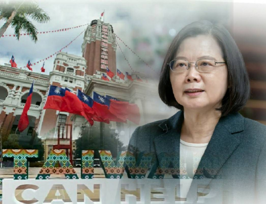 作者指出，有人指責蔡英文以台灣總統（president of Taiwan）的名義發表英文文章，明顯有台獨意味，是挑釁中共。但西方媒體，不論美國還是德國都對蔡英文雙十的演講賦予好評。示意圖／擷自總統府flickr、蔡英文臉書，民報合成