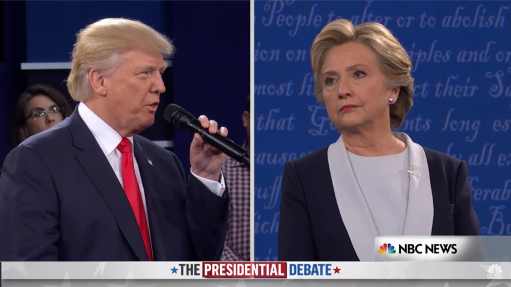 由於距11月8號投票日剩下不到一個月時間，如果情勢沒有戲劇化轉變，大選結果其實可以說已經底定。圖／截圖翻攝自 Youtube 影片 @NBC News