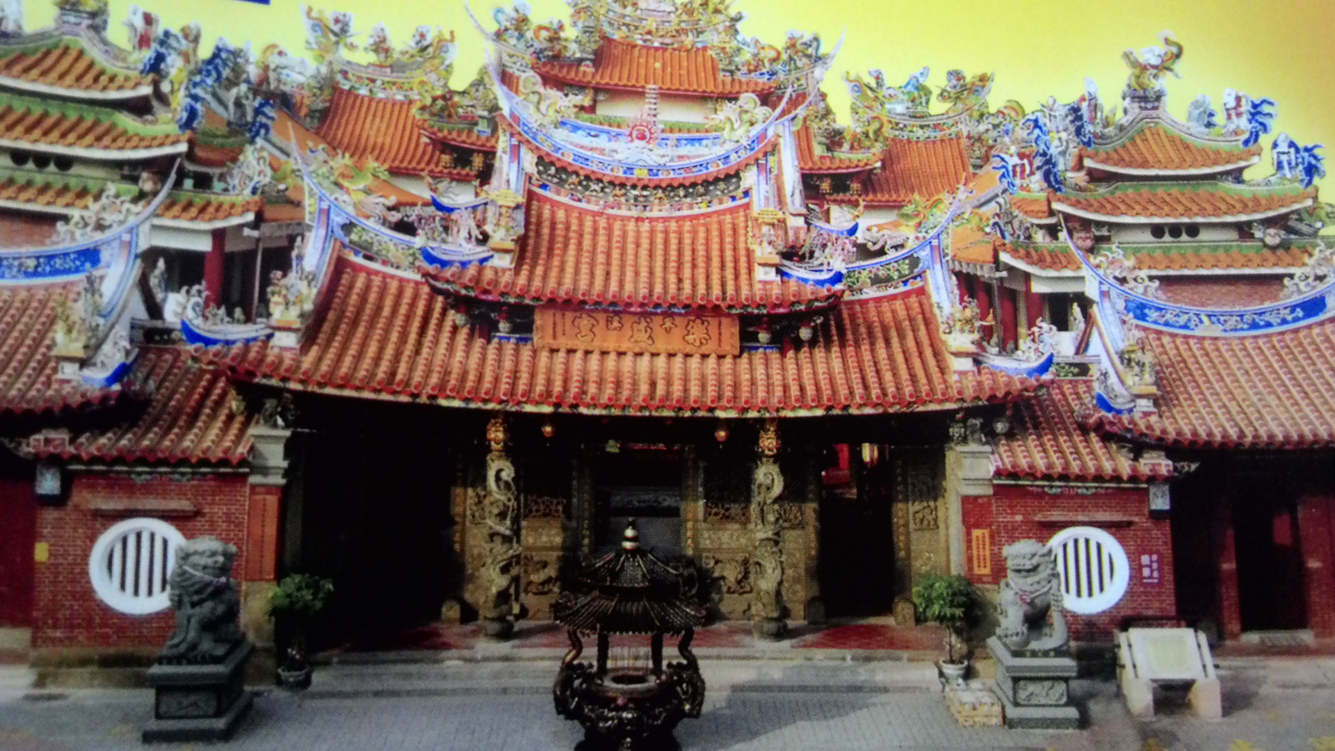台中樂成宮旱溪媽祖廟成為每年媽祖繞境的熱點宮廟(國定三級古蹟／汪明毅攝)