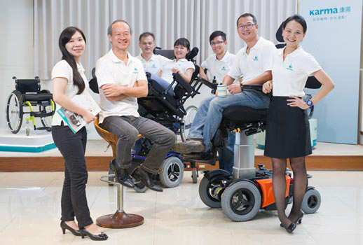 「以人為本,豐富每一位行動不便朋友的生活」從小廠做到台灣輔具業龍頭,得力於陳英俊率團隊投入開拓世界市場版圖的大量心血,更關鍵的是緊緊抓住初心的韌性。圖/康健雜誌提供